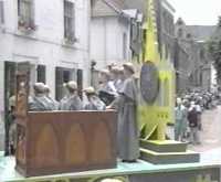 Stichting van het kapittel uitgebeeld in de Historische Stoet van 1993